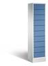 C+P Schließfachschrank Evolo, H1850xB420xT500mm, 7035/5023