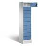 C+P Schließfachschrank Evolo, H1850xB420xT500mm, 7035/5023