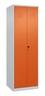C+P Schwarz-Weiß-Spind Classic PLUS, 2 Abteile, 1850x600x500mm, 7035/2004