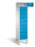C+P Schließfachschrank Evolo, H1850xB420xT500mm, 7035/5012