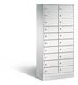 C+P Schließfachschrank Evolo, H1800xB810xT500mm, 7035/7035