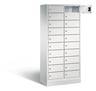 C+P Schließfachschrank Evolo, H1800xB810xT500mm, 7035/7035