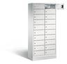C+P Schließfachschrank Evolo, H1800xB810xT500mm, 7035/7035
