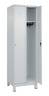 C+P Spind Classic PLUS 2Abteile 1950x600x500mm l.gr/l.gr