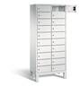 C+P Schließfachschrank Evolo, H1700xB810xT500mm, 7035/7035