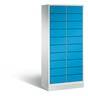 C+P Schließfachschrank Evolo, H1800xB810xT500mm, 7035/5012