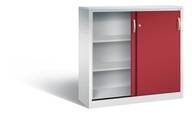 C+P Schiebetürenschrank, HxBxT 1.225 x 1.200 x 400 mm, lichtgrau, rubi