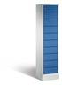 C+P Schließfachschrank Evolo, H1850xB420xT500mm, 7035/5010