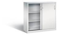 C+P Sideboard mit Schiebetüren Acurado, H1200xB1200xT500mm, 7035/7035