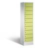 C+P Schließfachschrank Evolo, H1850xB420xT500mm, 7035/0024