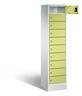 C+P Schließfachschrank Evolo, H1850xB420xT500mm, 7035/0024