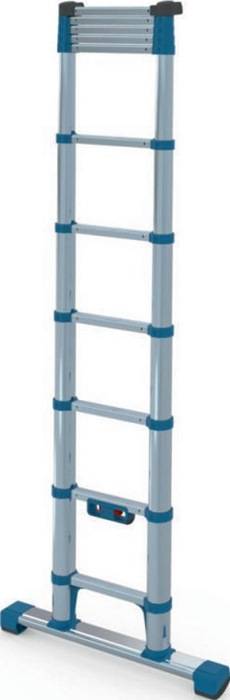 Teleskop-Sprossenanlegeleiter Compactstep L 11Sprossen L.0,82-3,23m Arbeits-H.4m