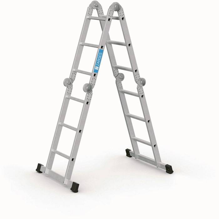 Vielzweckleiter Multimax M 4x3Sprossen L.1,76-3,65m untere-B.0,8m 18,2kg ZARGES