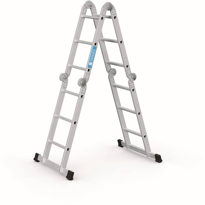 Vielzweckleiter Multimax M 4x3Sprossen L.1,76-3,65m untere-B.0,8m 18,2kg ZARGES