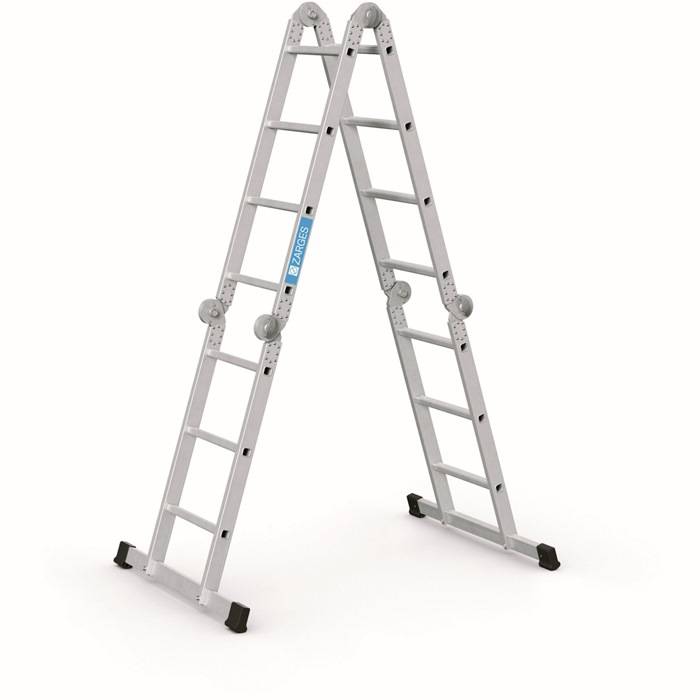 Vielzweckleiter Multimax M 2x3+2x4Sprossen L.2-4,16m untere-B.0,9m 20,6kg ZARGES