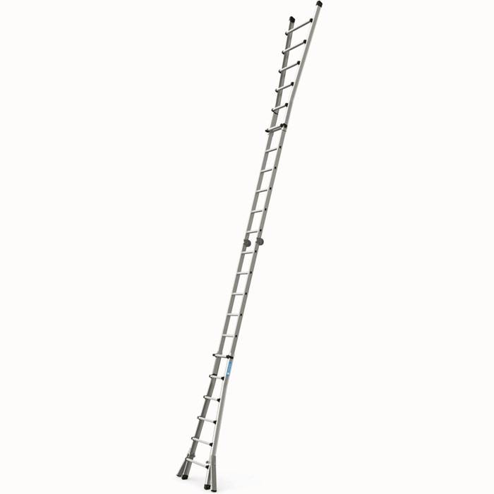 Teleskopleiter Variotec V 4-teilig, 4 x 6 Sprossen - Artikel: 7830212172