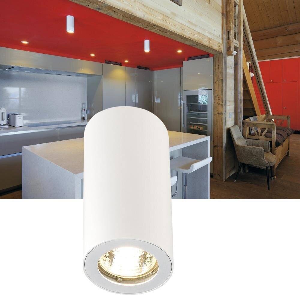 SLV 151811 Enola_B Deckenleuchte Halogen, LED GU10 35W Weiß