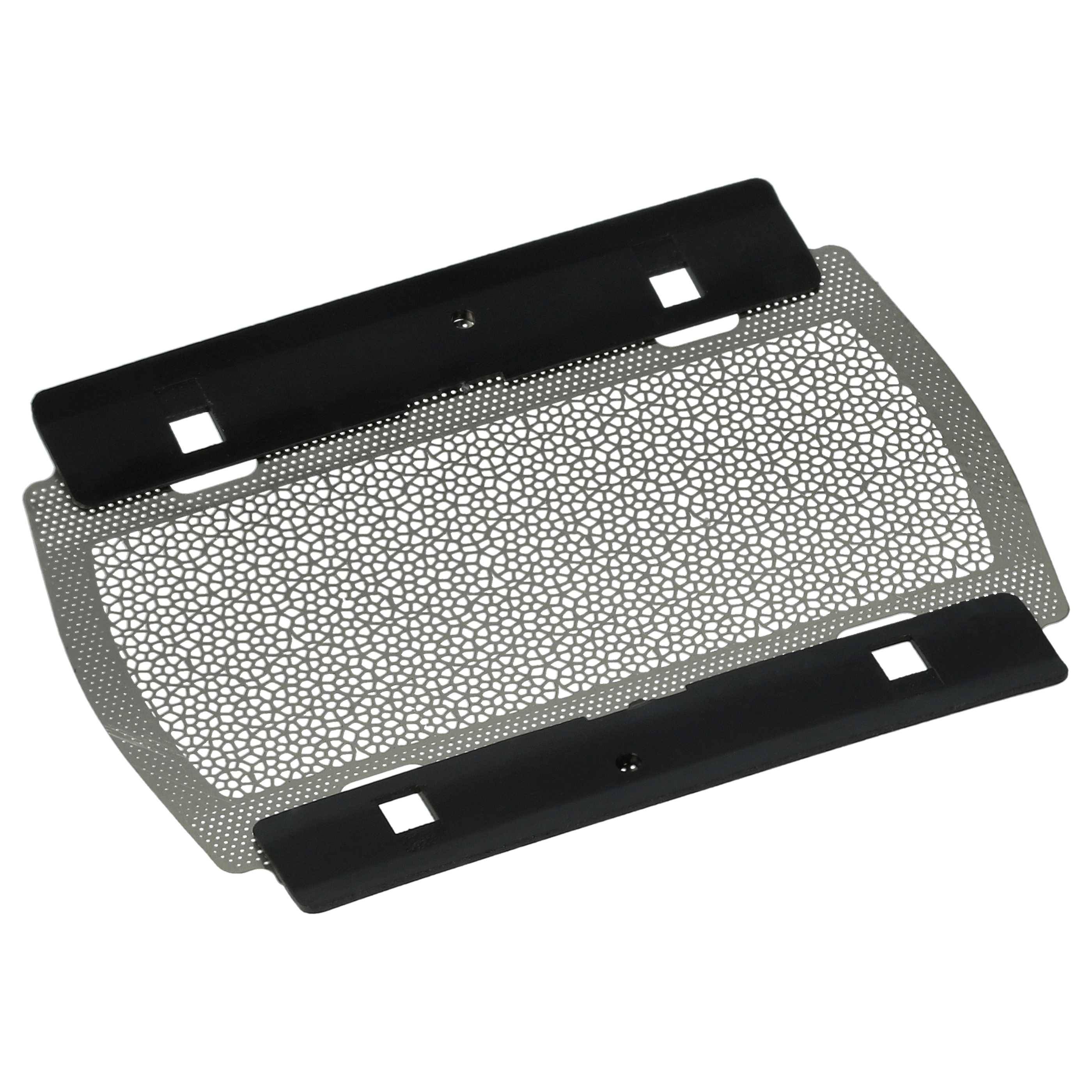 vhbw Klingenblock, Scherblatt kompatibel mit Braun Pocketgo Twist E-Razor Rasierer - Kombipack Schwarz Silber