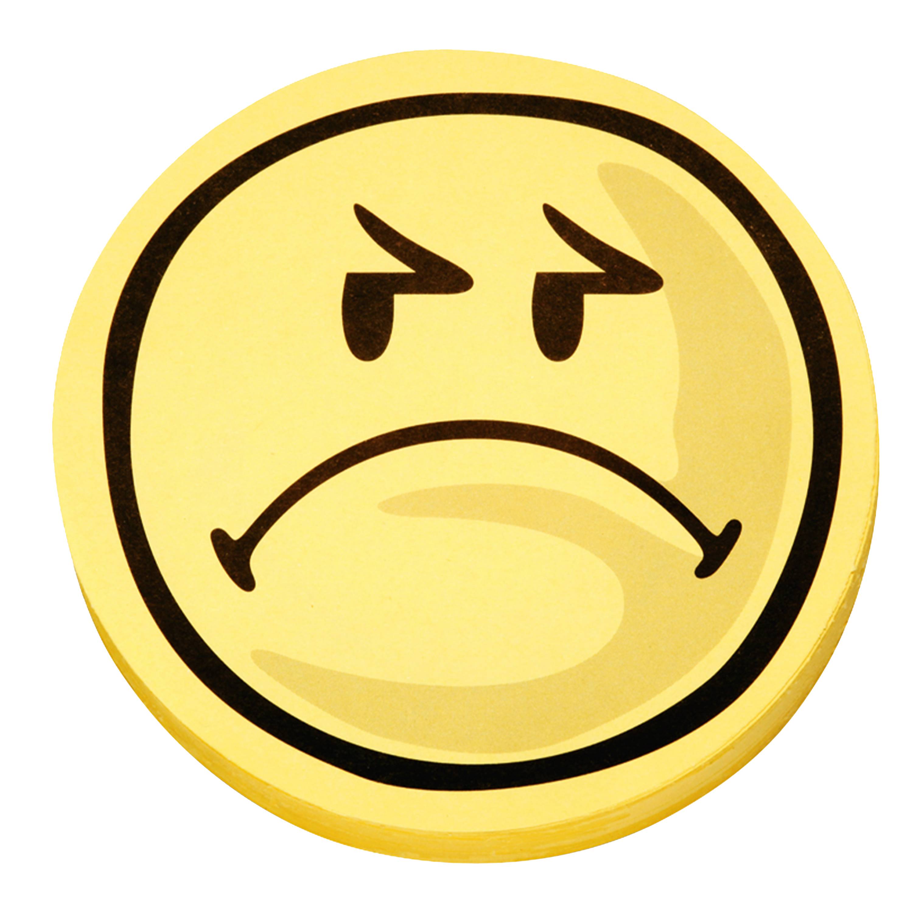 magnetoplan Bewertungssymbole Smilies negativ, rund