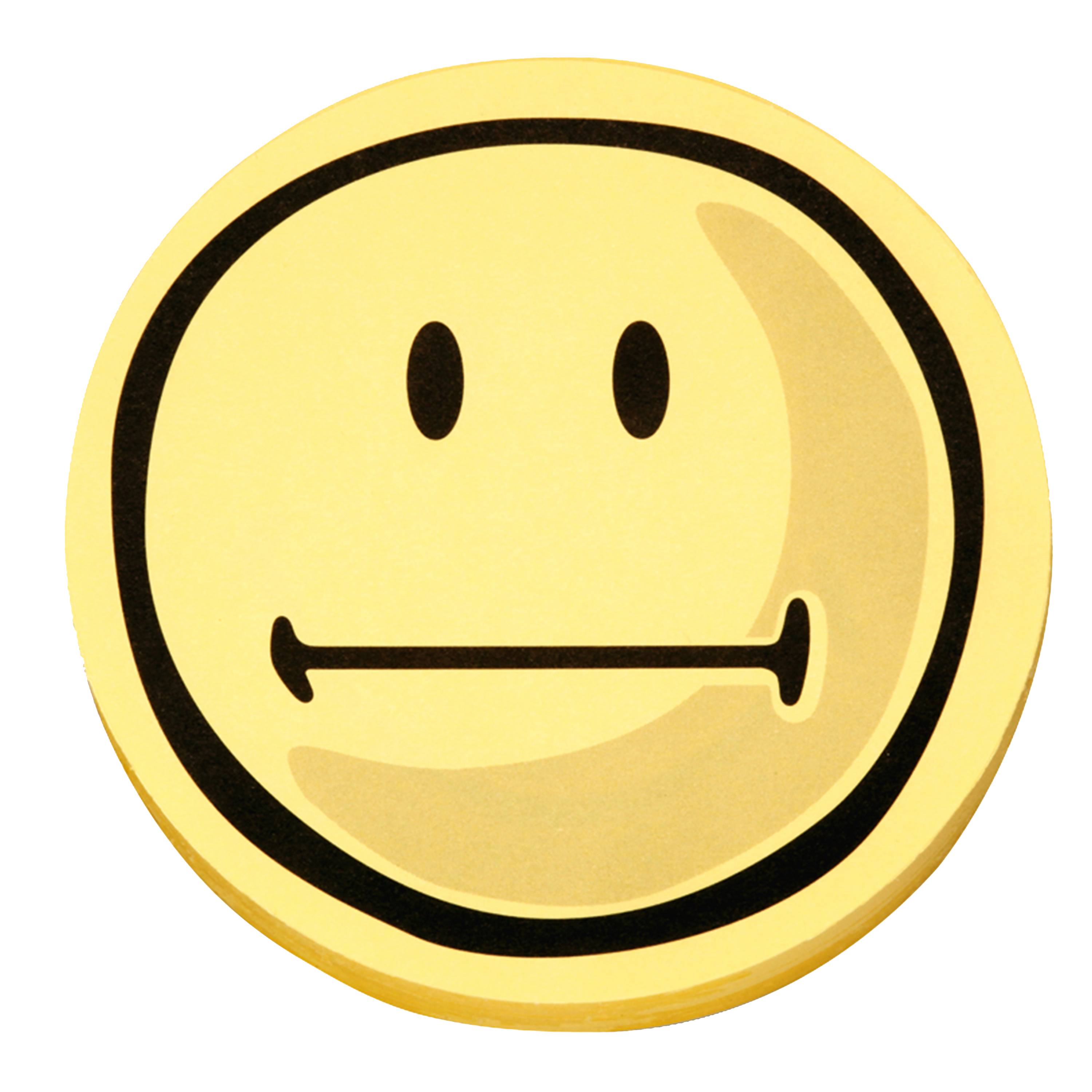 magnetoplan Bewertungssymbole Smilies neutral, rund