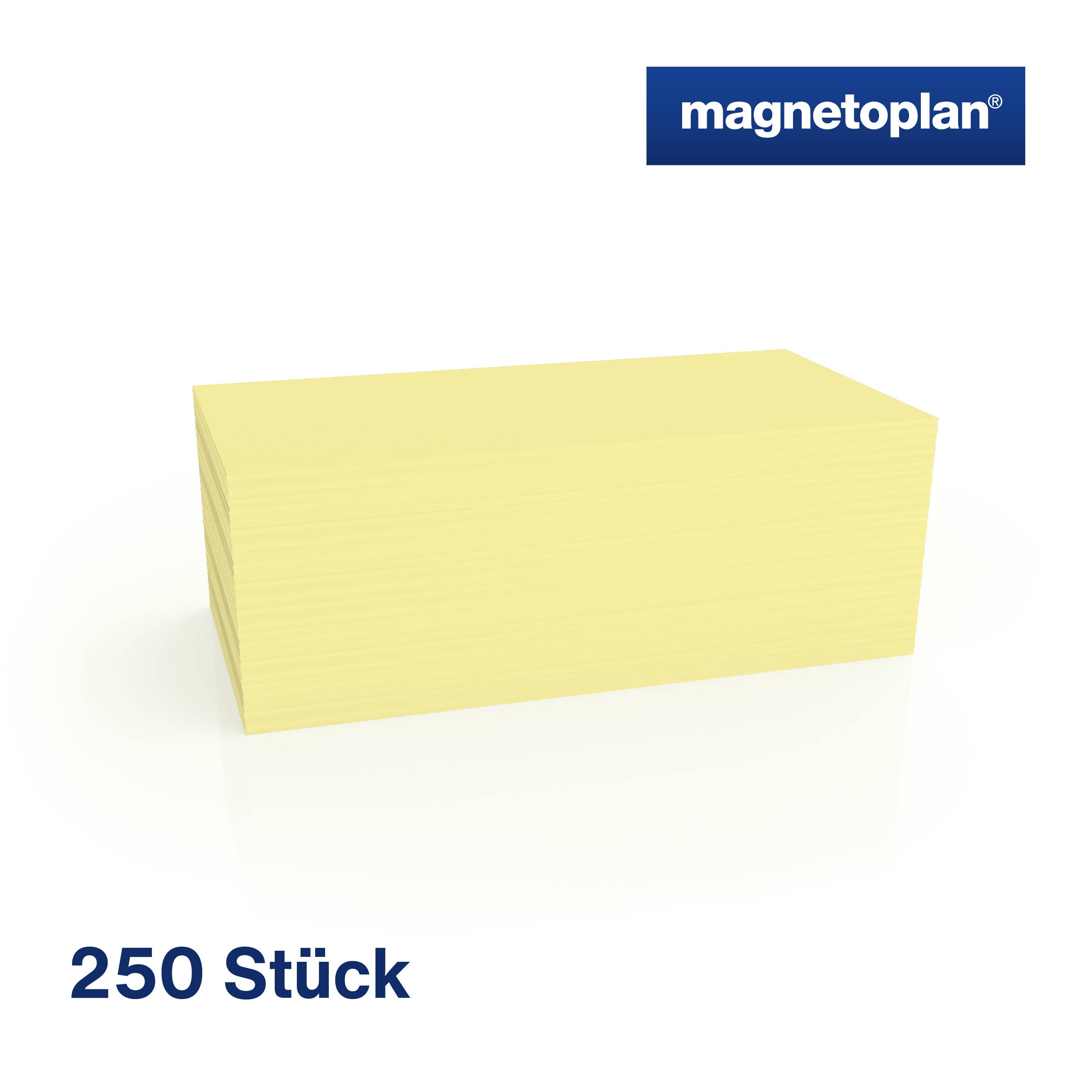 Kommunikationskarten gelb 200x100mm 250St