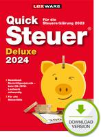 LEXWARE - QuickSteuer Deluxe 2024 - Lizenz - 1 PC - ESD