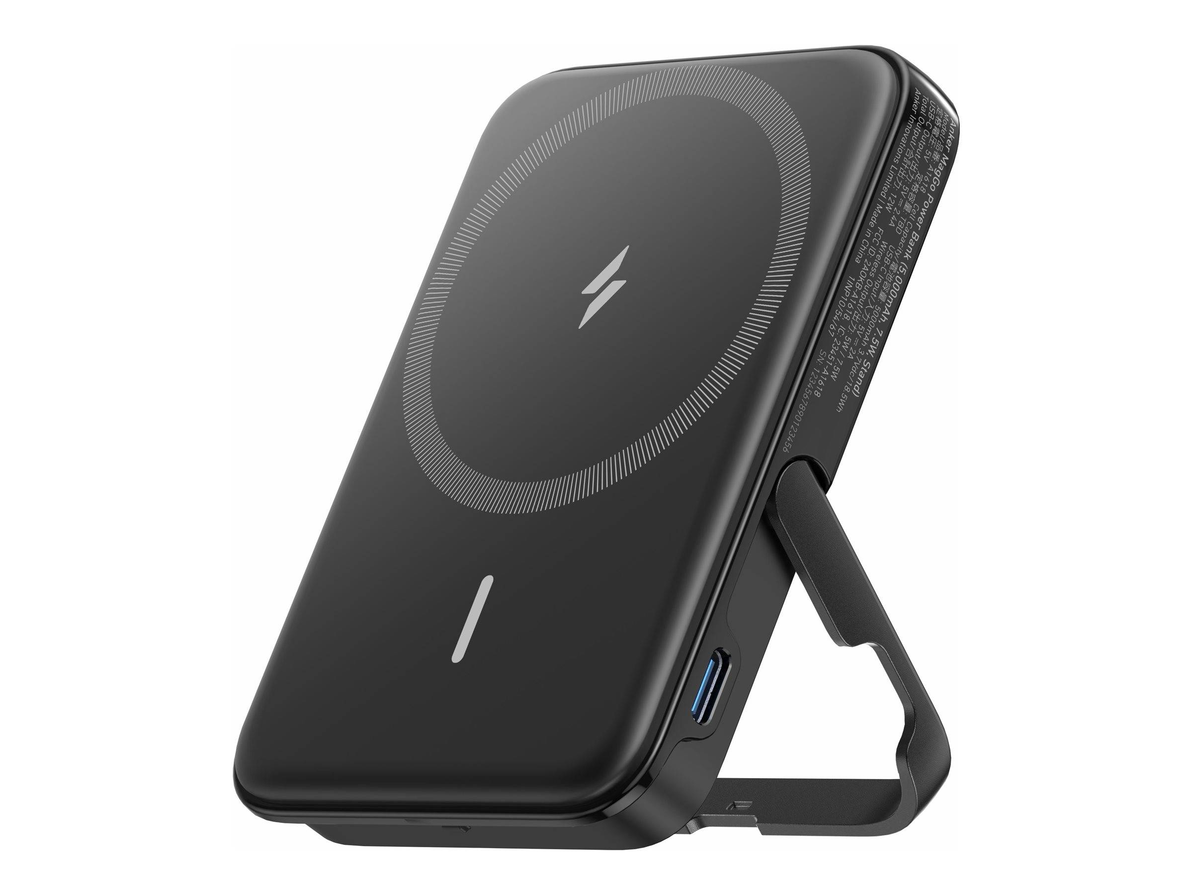 Anker Innovations Anker 322 (MagGo) - Induktive Power Bank - Li-Pol - 5000 mAh - 18.5 Wh - 12 Watt - 2.4 A