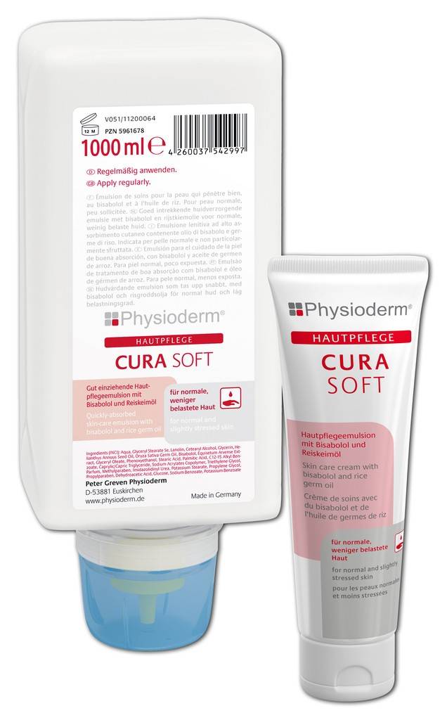 PHYSIODERM Hautpflegecreme Cura Soft 100 ml Tube