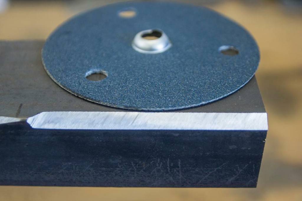 Schleifscheibe doppelseitig Zirkonkorund125x3,5mm K80 FORMAT