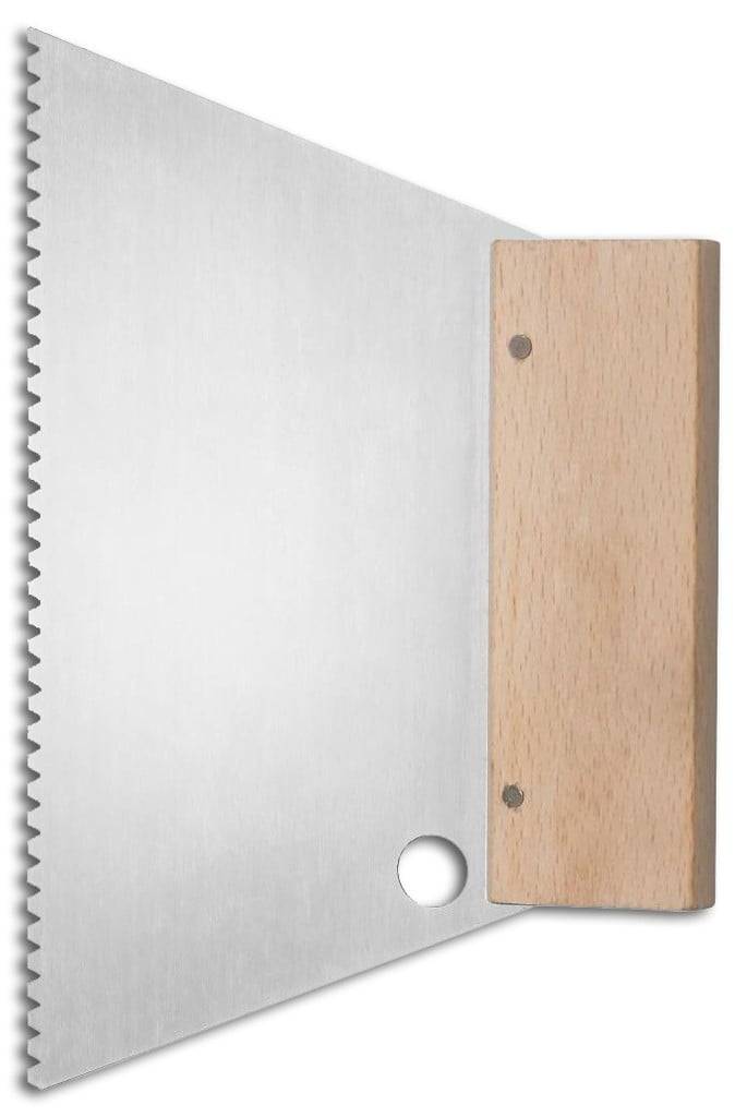 Kleberspachtel gezahnt fein B2 180mm FORTIS