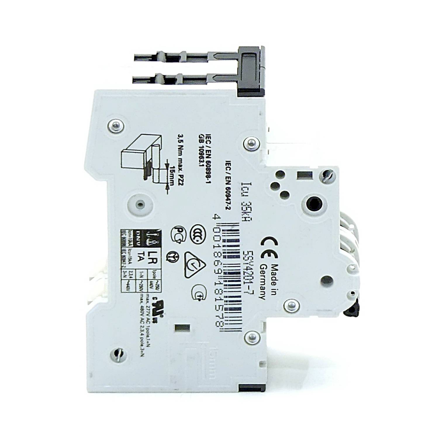 Siemens Leistungsschutzschalter MCB C1 (5SY4201-7)