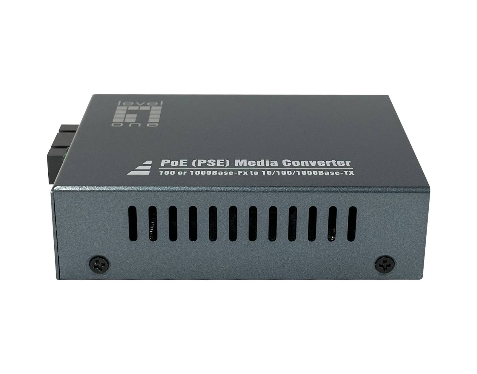 LevelOne Konverter GVT-2014 10/100/1000T>RJ45 to - Converter - 0,1 Gbps - LWL -