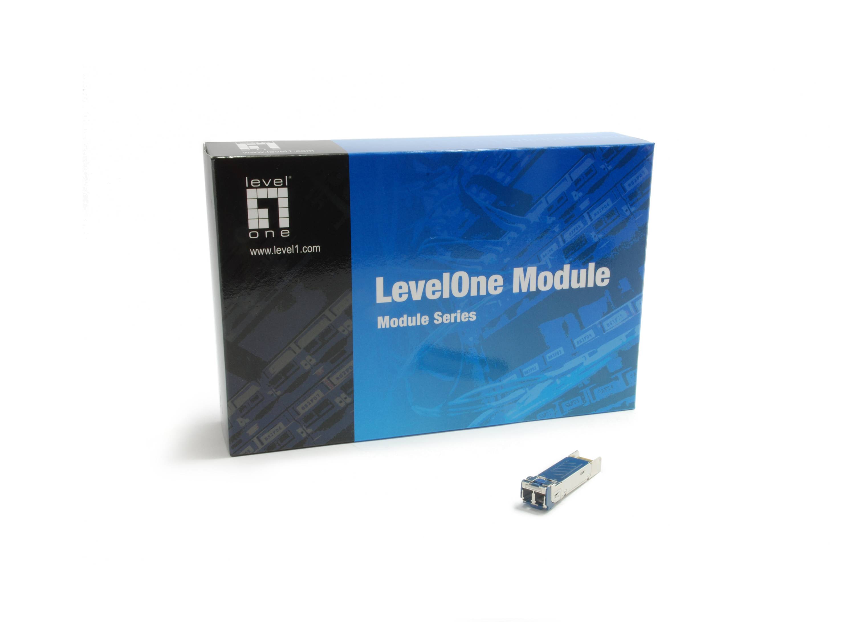 LevelOne GVT-0302 - SFP (Mini-GBIC)-Transceiver-Modul - GigE - 1000Base-ZX - LC - bis zu 70 km