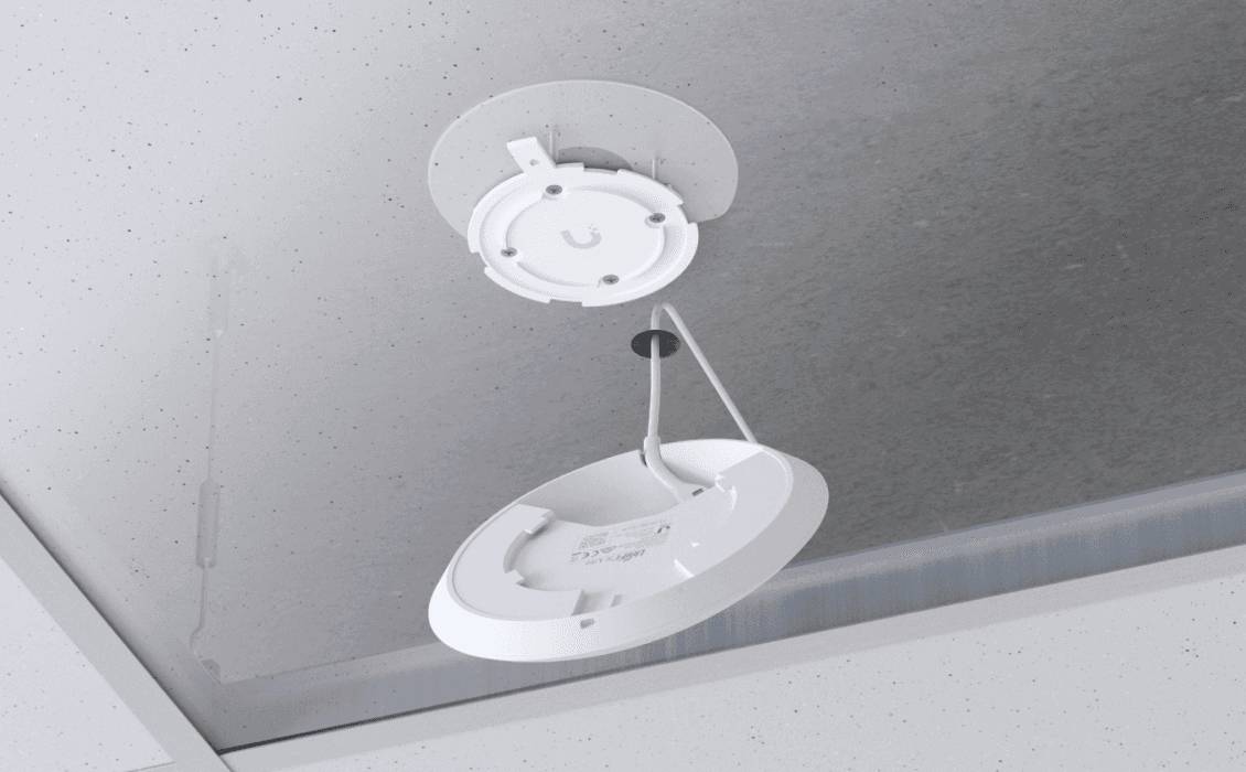 UbiQuiti UniFi U6+ - Accesspoint - Wi-Fi - 2.4 GHz - 5 GHz