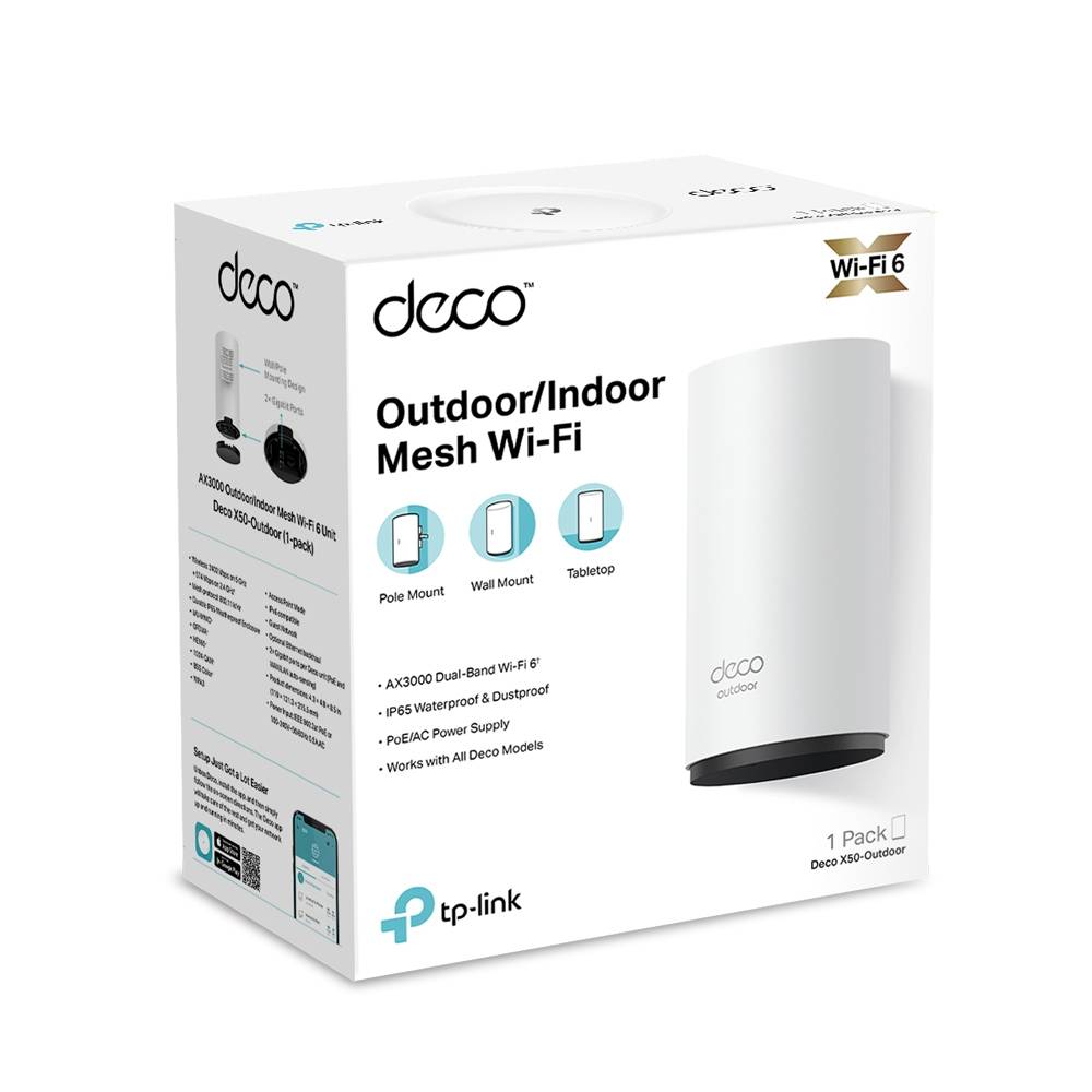 TP-Link Deco X50-Outdoor V1 - WLAN-System - (Router)