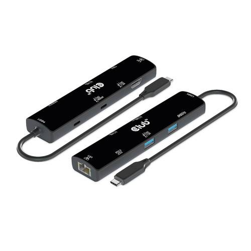 Club3D USB-C® Dockingstation CSV-1599 Passend für Marke Dockingstations: Universal USB-C® Power Delivery