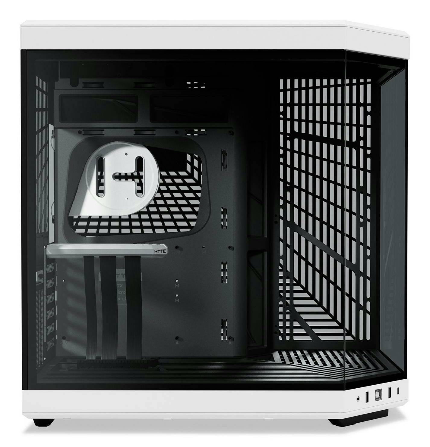 HYTE PC Gehäuse Y70 Schwarz/Weiß CS-HYTE-Y70-BW