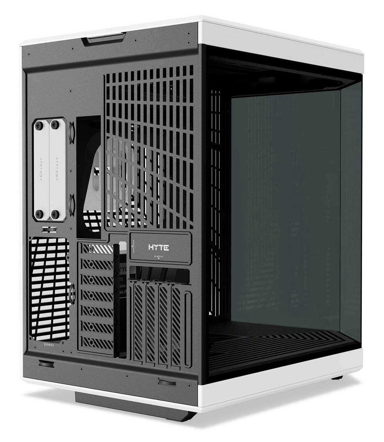 HYTE PC Gehäuse Y70 Schwarz/Weiß CS-HYTE-Y70-BW
