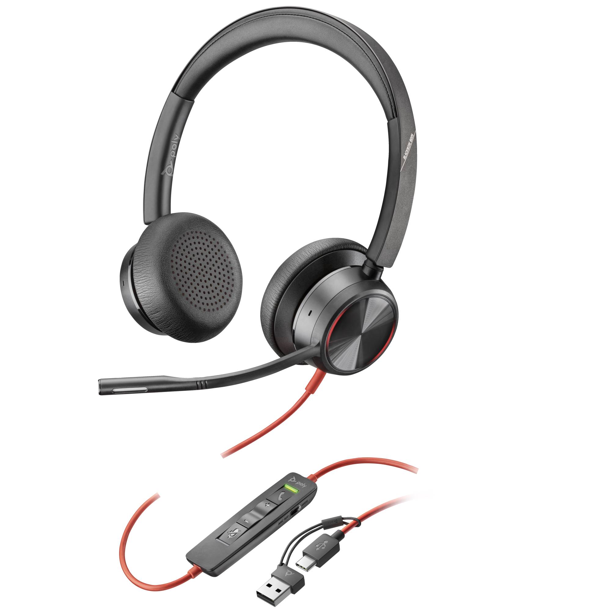 Poly Headset Blackwire C8225 Stereo USB-C/A