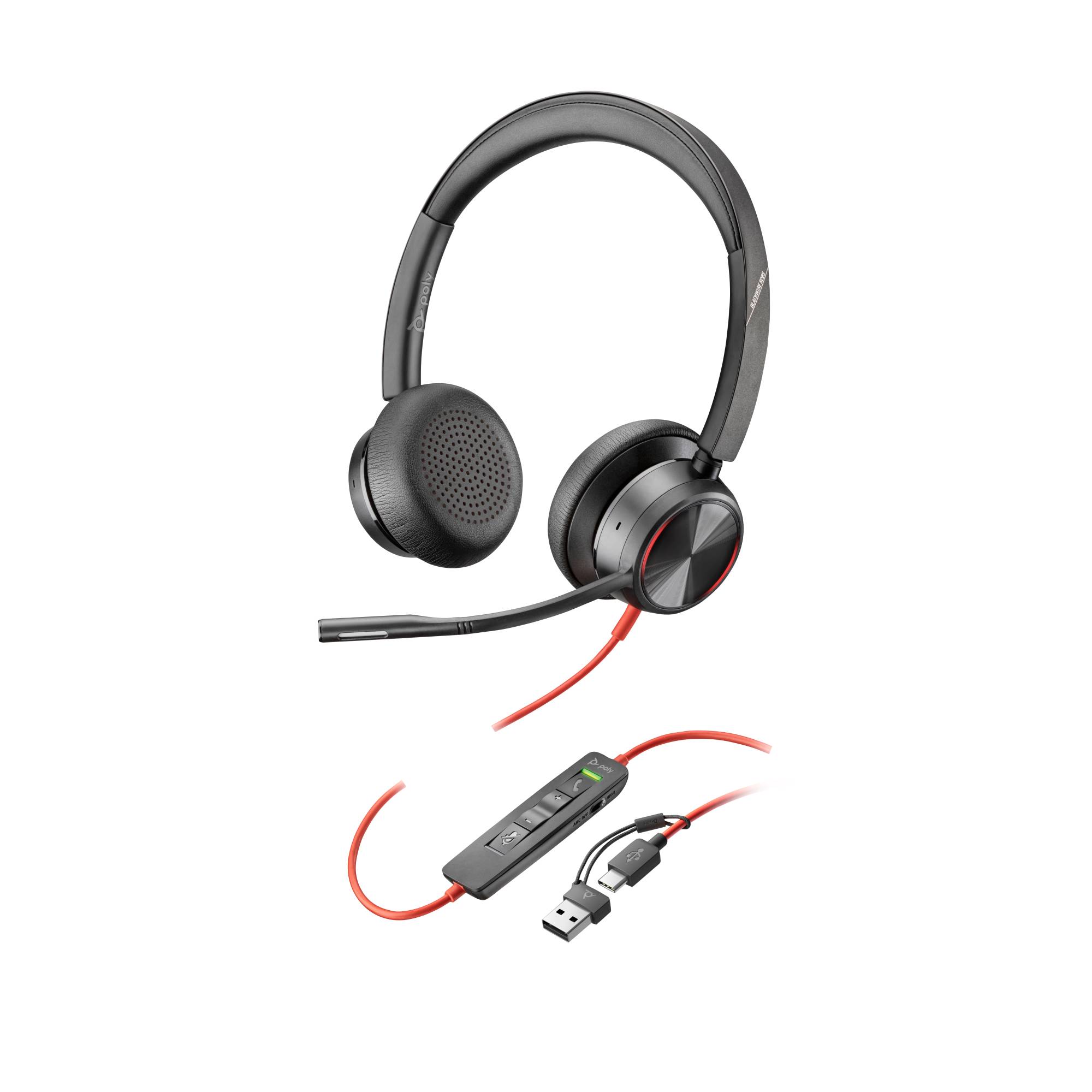 Poly Headset Blackwire C8225 Stereo USB-C/A