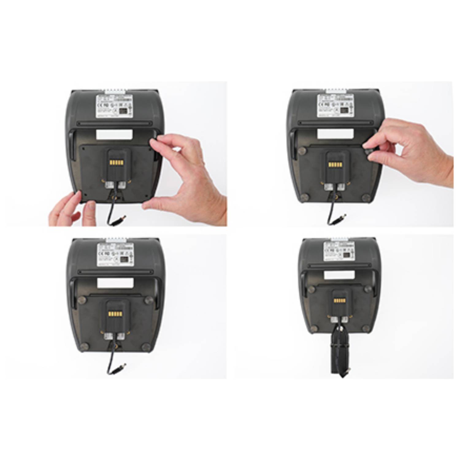 Brodit 216308, Tragbarer Drucker, Passive Halterung, Auto/Innenbereich, Schwarz