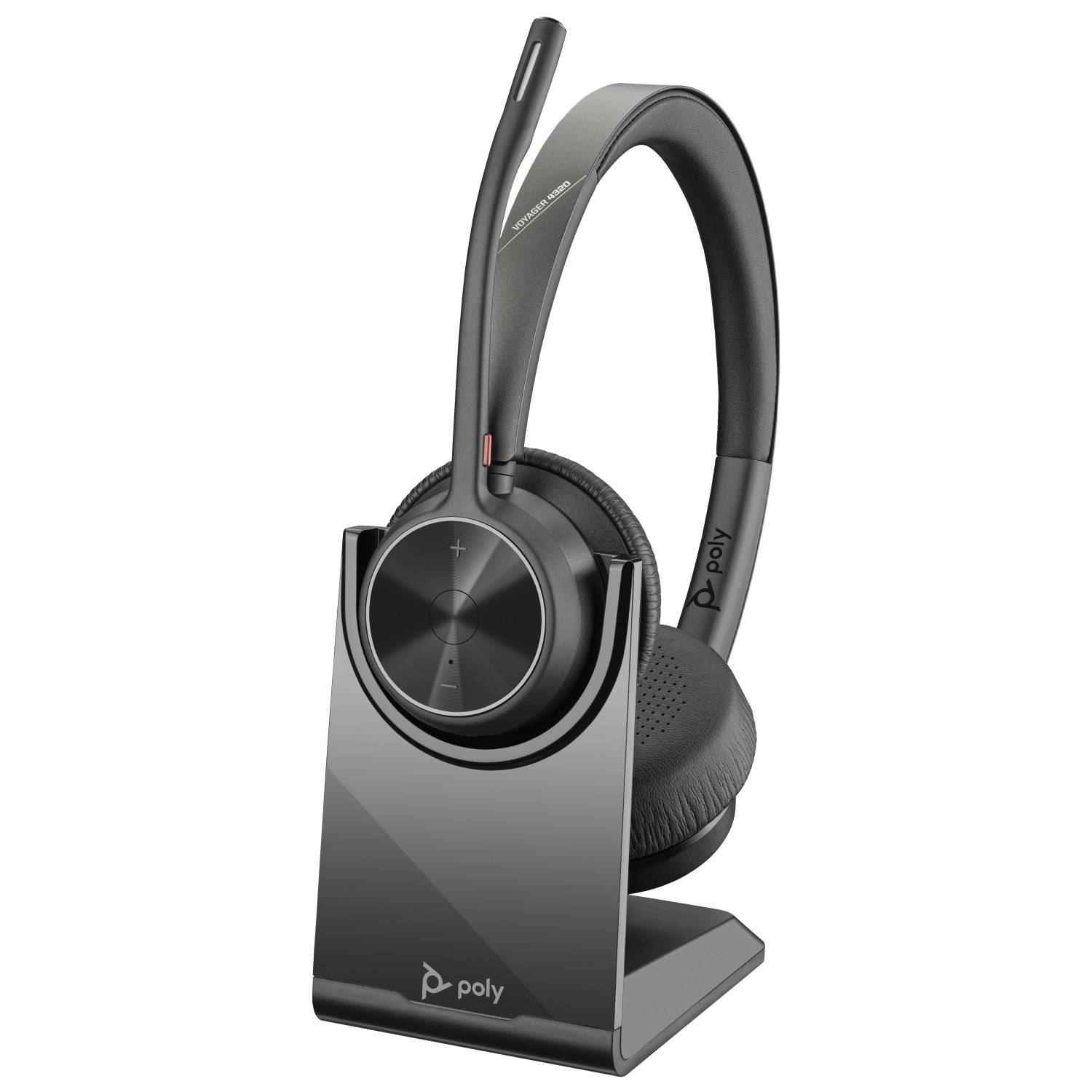 HP Poly Voyager 4320 UC USB-A Headset Eingabe / Ausgabe Kopfhörer &