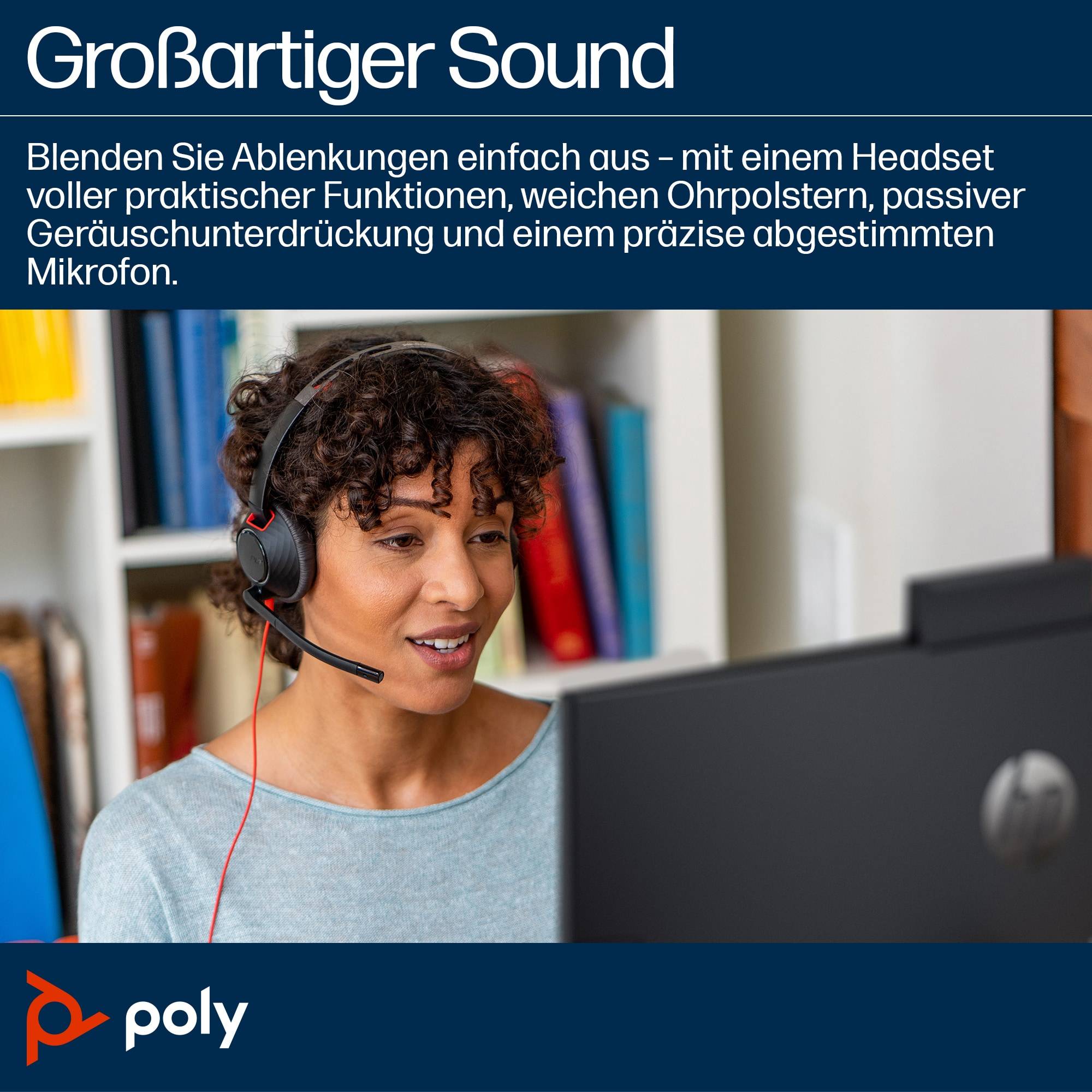 HP - Poly Blackwire 5210 - Blackwire 5200 series - Headset