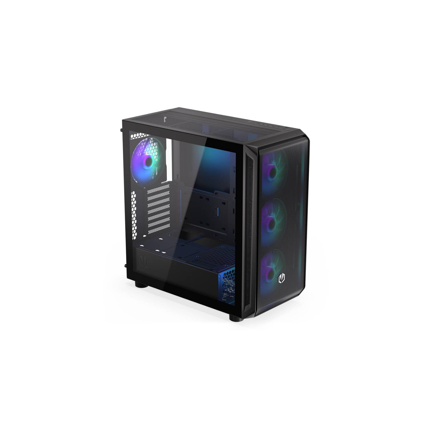 Endorfy Arx 700 ARGB - PC-Gehäuse - ATX - Seitenteil mit Fenster (gehärtetes Glas)