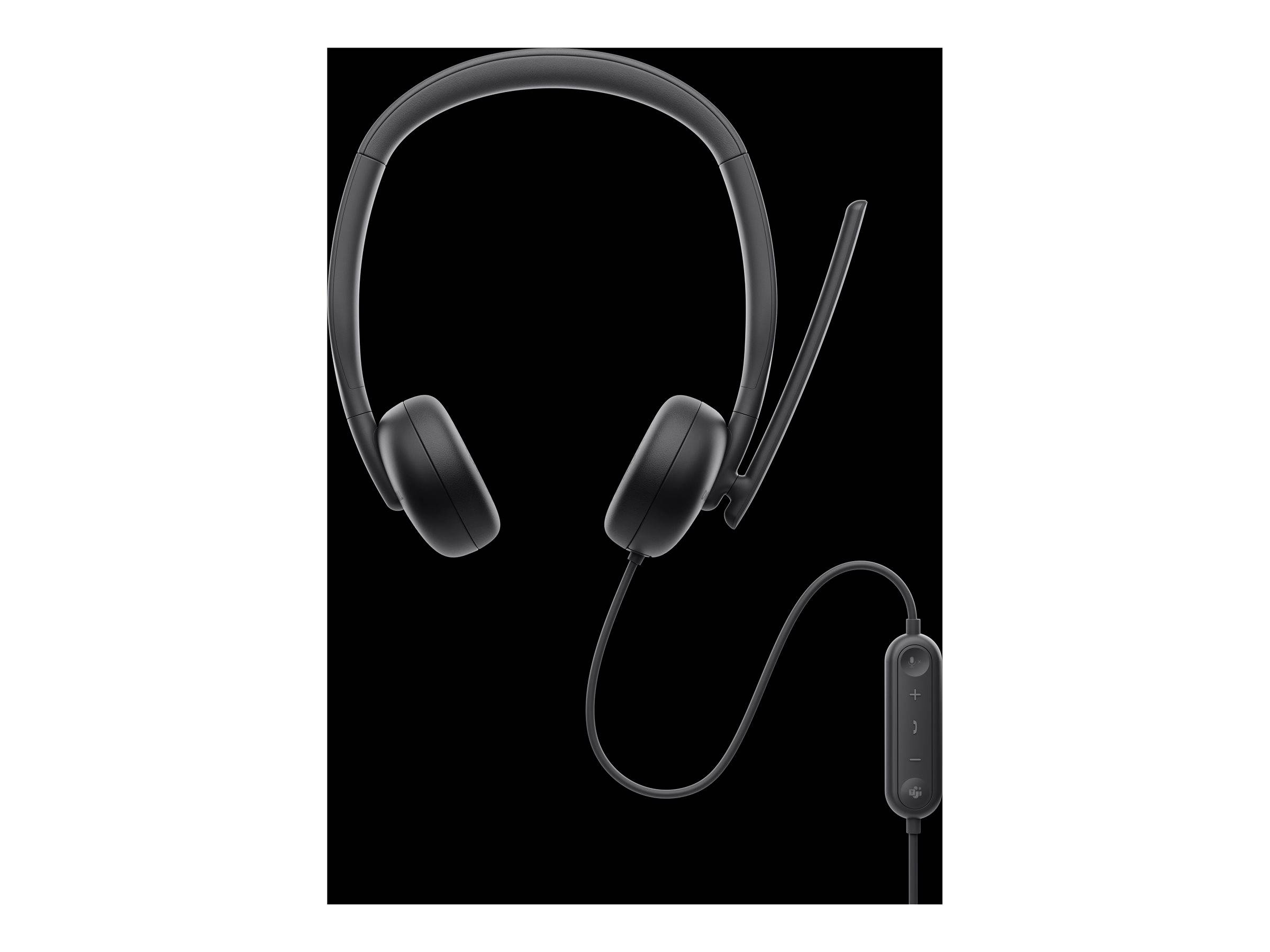 Dell Wired Headset WH3024 - Headset - On-Ear