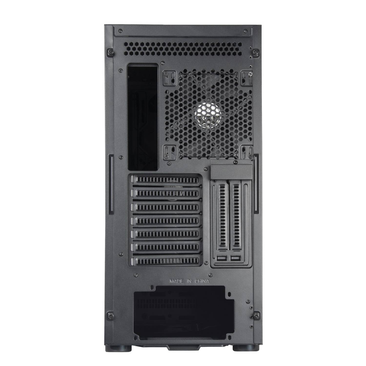 SilverStone SETA D1, Midi Tower, PC, Schwarz, ATX, EATX, micro ATX, Mini-ITX, SSI CEB, Kunststoff, Stahl, 18,2 cm