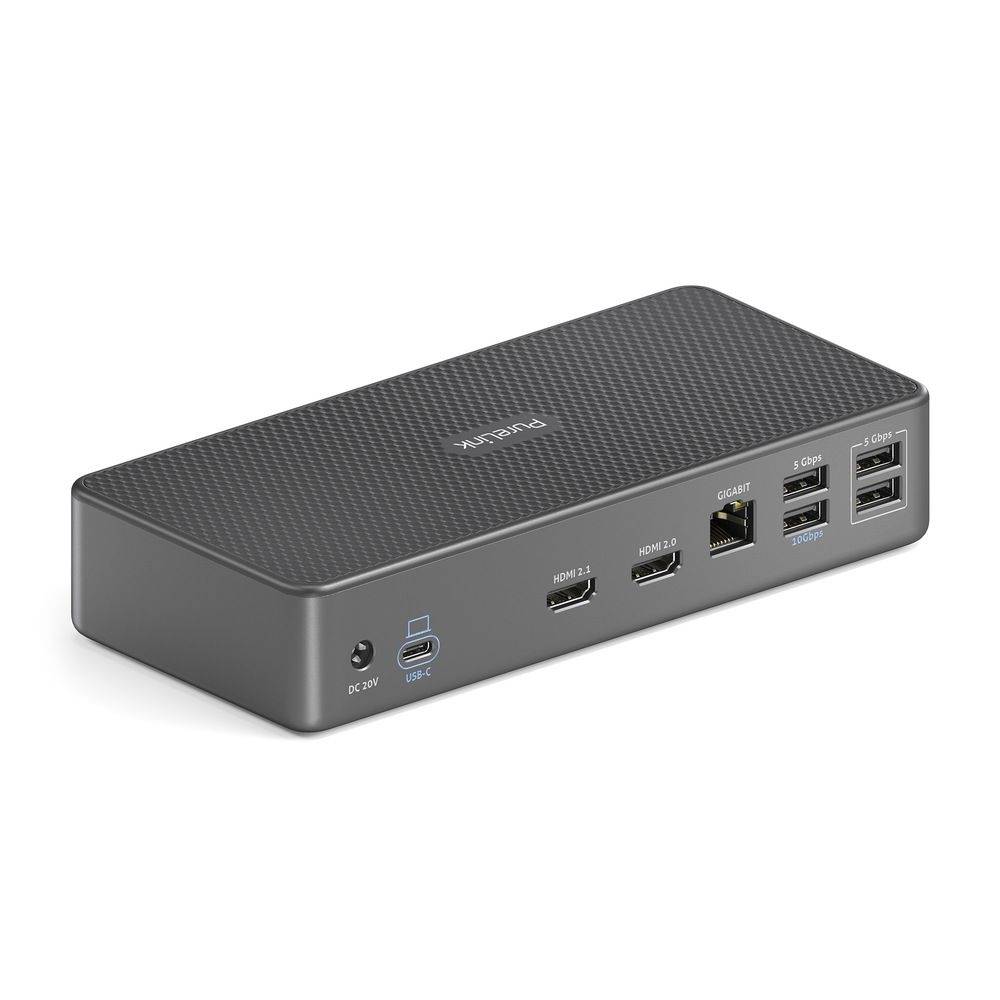 Vuelogic - USB4 Docking Station - Dual Screen USB4 Gen3 MST - 8K Unterstützung