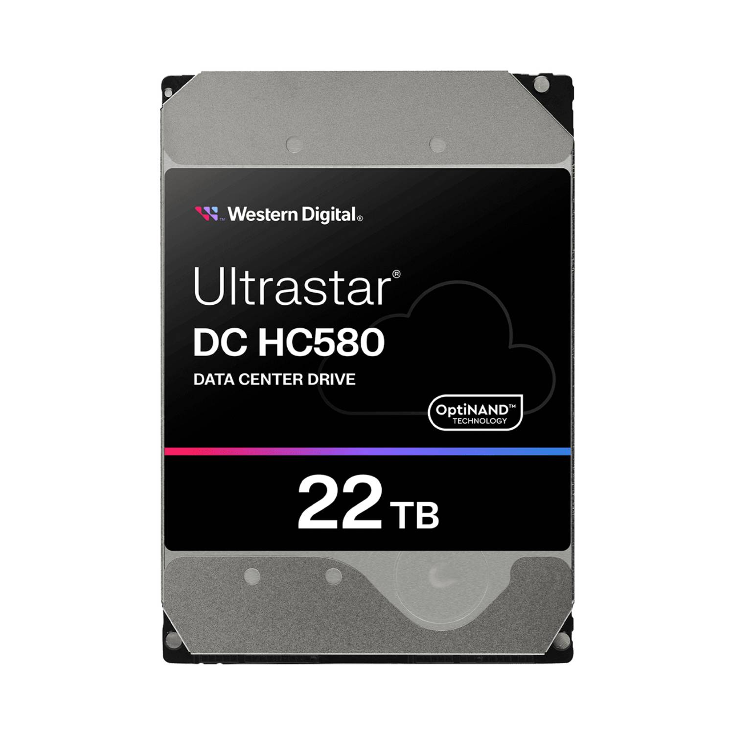 WD Ultrastar DC HC580 WUH722422ALE6L4 - Festplatte - 22 TB - intern - 3.5" (8.9 cm)
