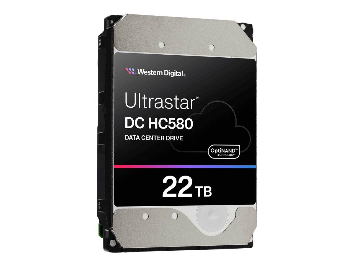 WD Ultrastar DC HC580 WUH722422ALE6L4 - Festplatte - 22 TB - intern - 3.5" (8.9 cm)