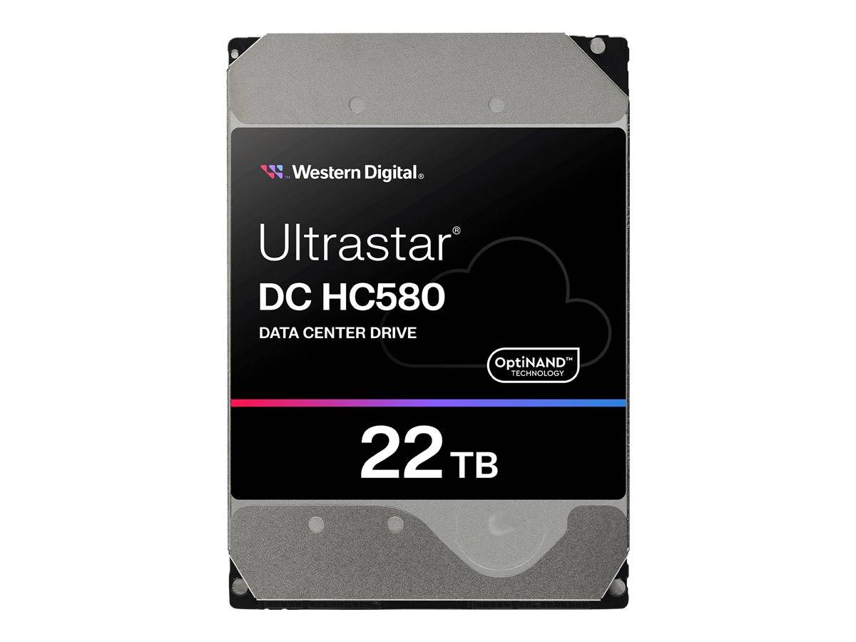 WD Ultrastar DC HC580 WUH722422ALE6L4 - Festplatte - 22 TB - intern - 3.5" (8.9 cm)